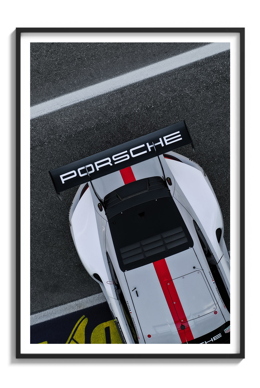 Porsche RSR from above - WEC Portimao 2022