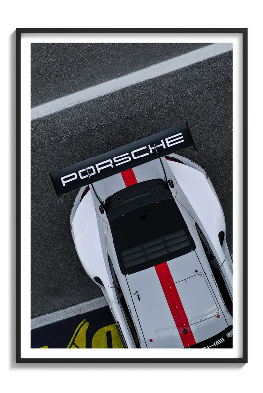 Porsche RSR from above - WEC Portimao 2022