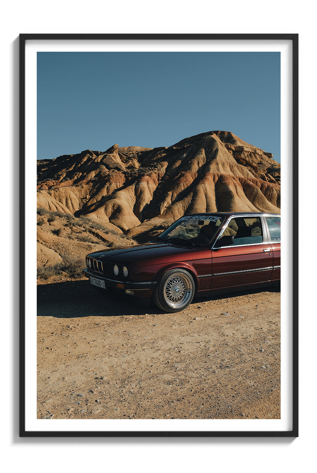 BMW E30 in the Bardenas, Spain 2022